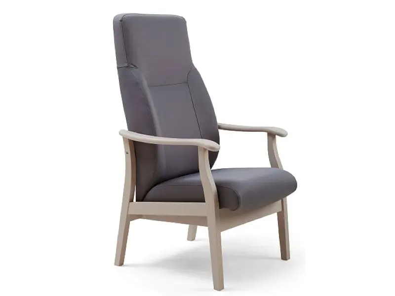 De rugleuning heeft een dut stand die bedienbaar is op 2 manieren: een licht bedienbare hendel aan 2 kanten of een automatische manuele.