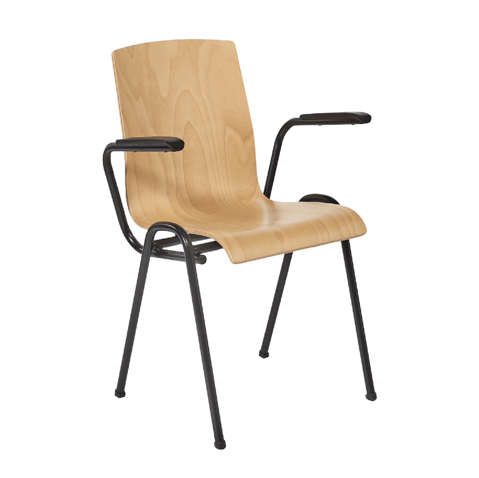 Houten-armstoel-Semy-A-PP Houten armstoel: Semy A