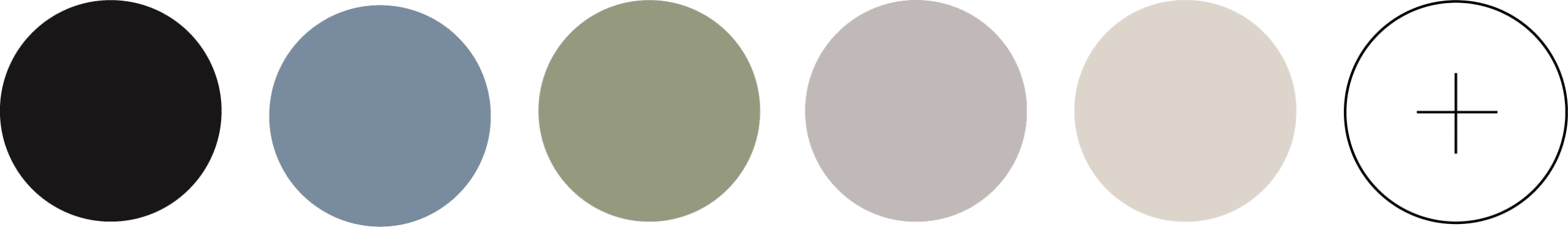 5 kleuren van X met een plusje
