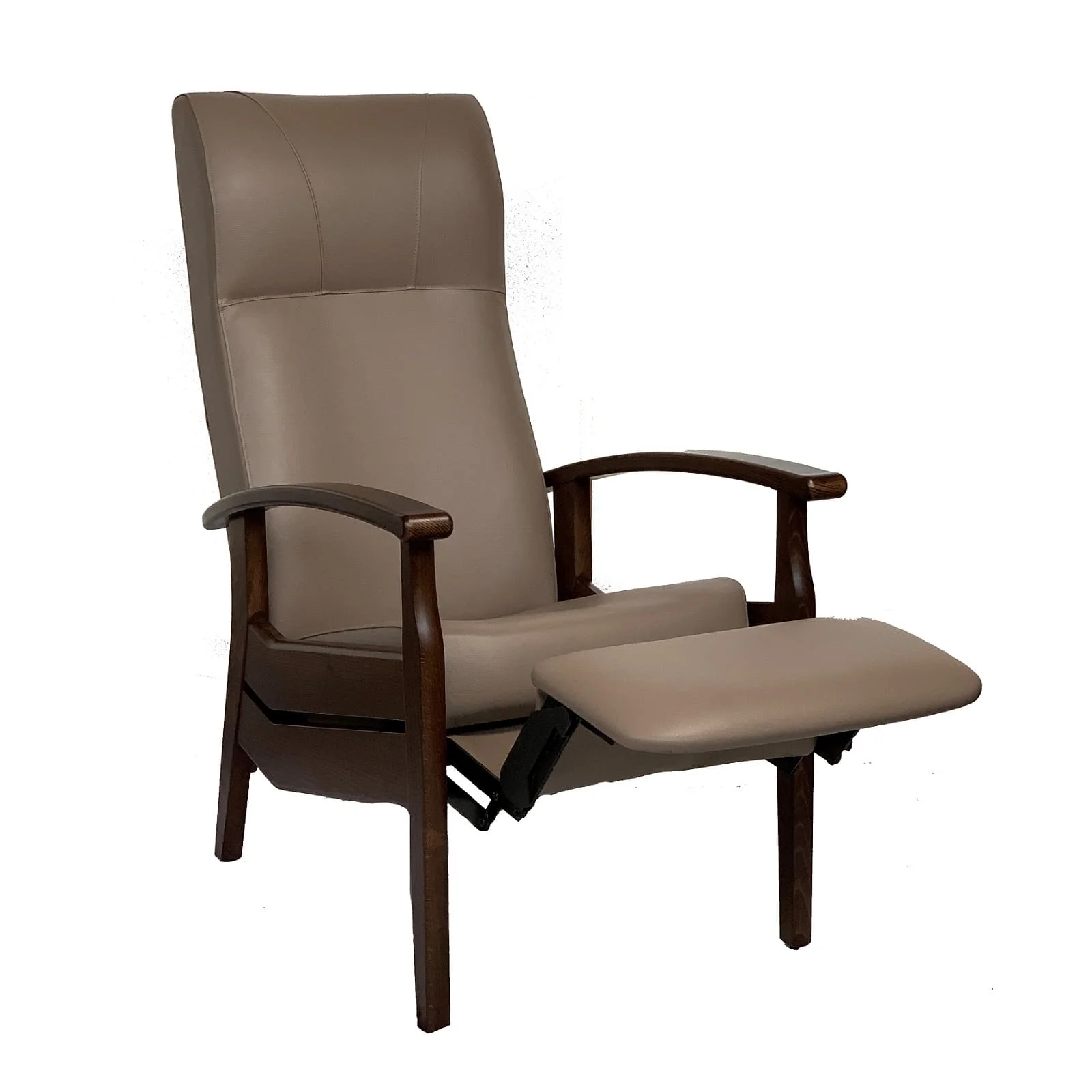 Fauteuil senioren met voetensteun Fauteuil senioren met voetensteun