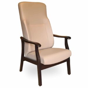 Fauteuil voor kleine mensen taupe bekleding