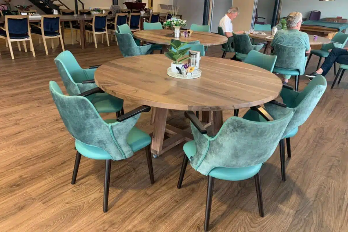 Prachtige groene stoelen