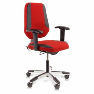 Rode bureaustoel tot 250 kg