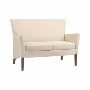 Bank voor de zorg en senioren met hoge rug