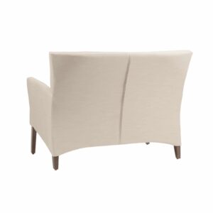 Bank voor de zorg met hoge rug