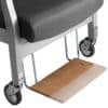 Voetensteun voor fauteuil voor ziekenhuis