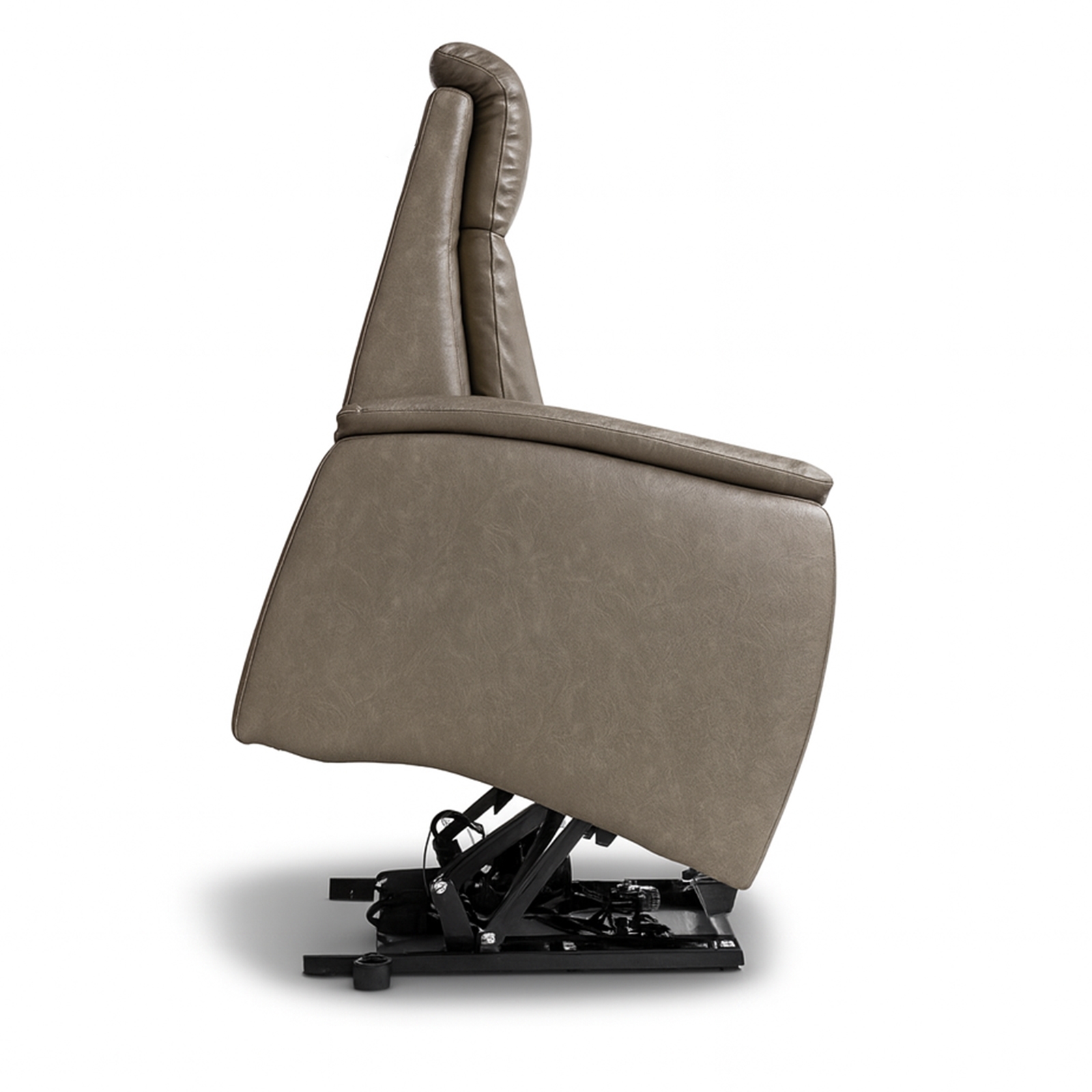 Dream M sta op stoel bruin kunstleder