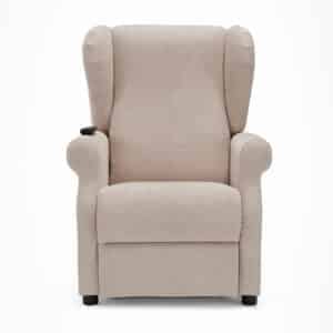 Stevige fauteuil voor ouderen met afstandsbediening