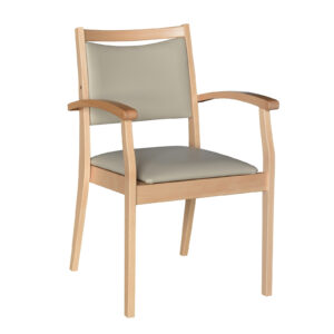 Ergonomische eetkamerstoel met armleuning